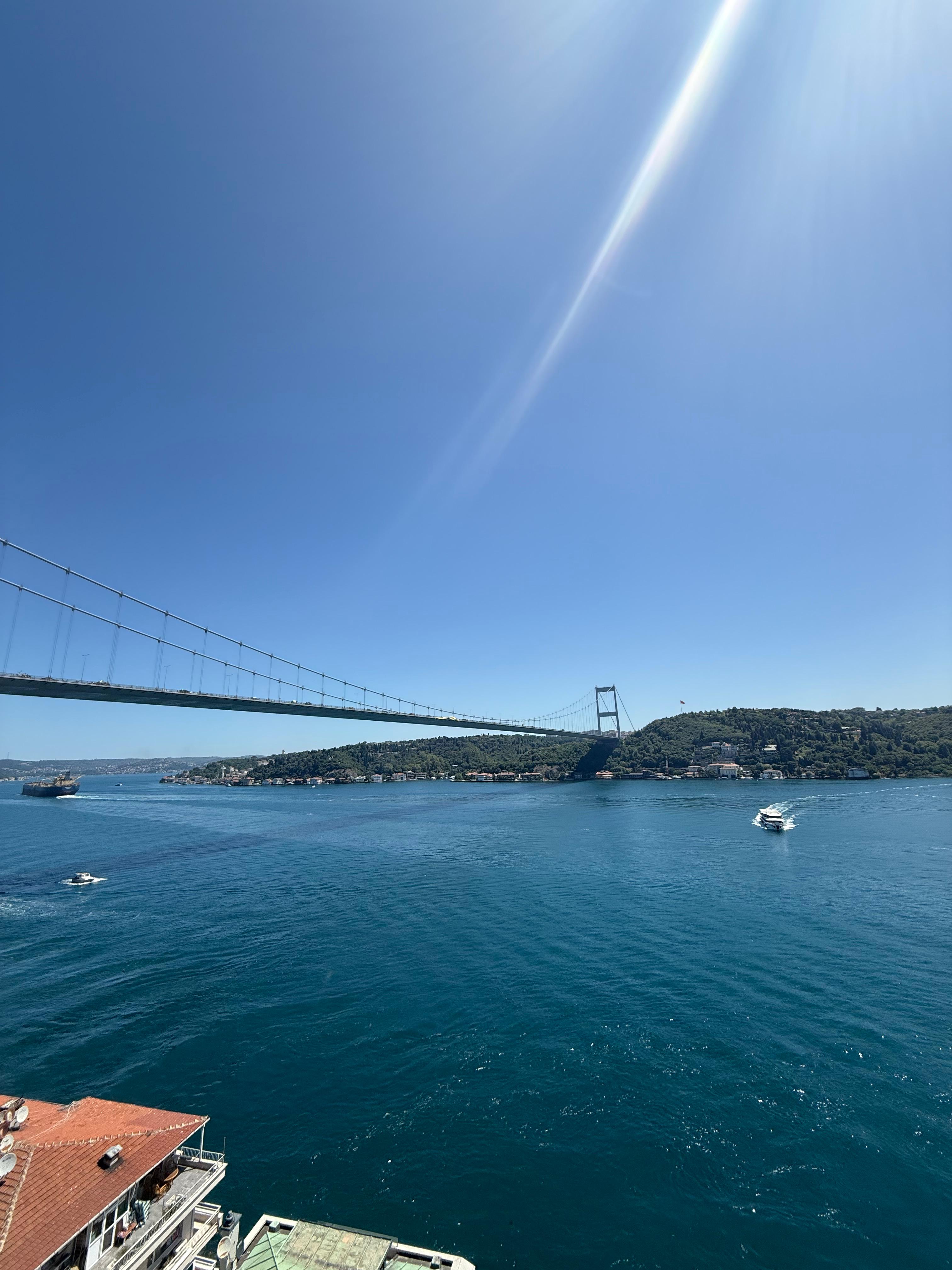 Bosphorus brug in Istanbul