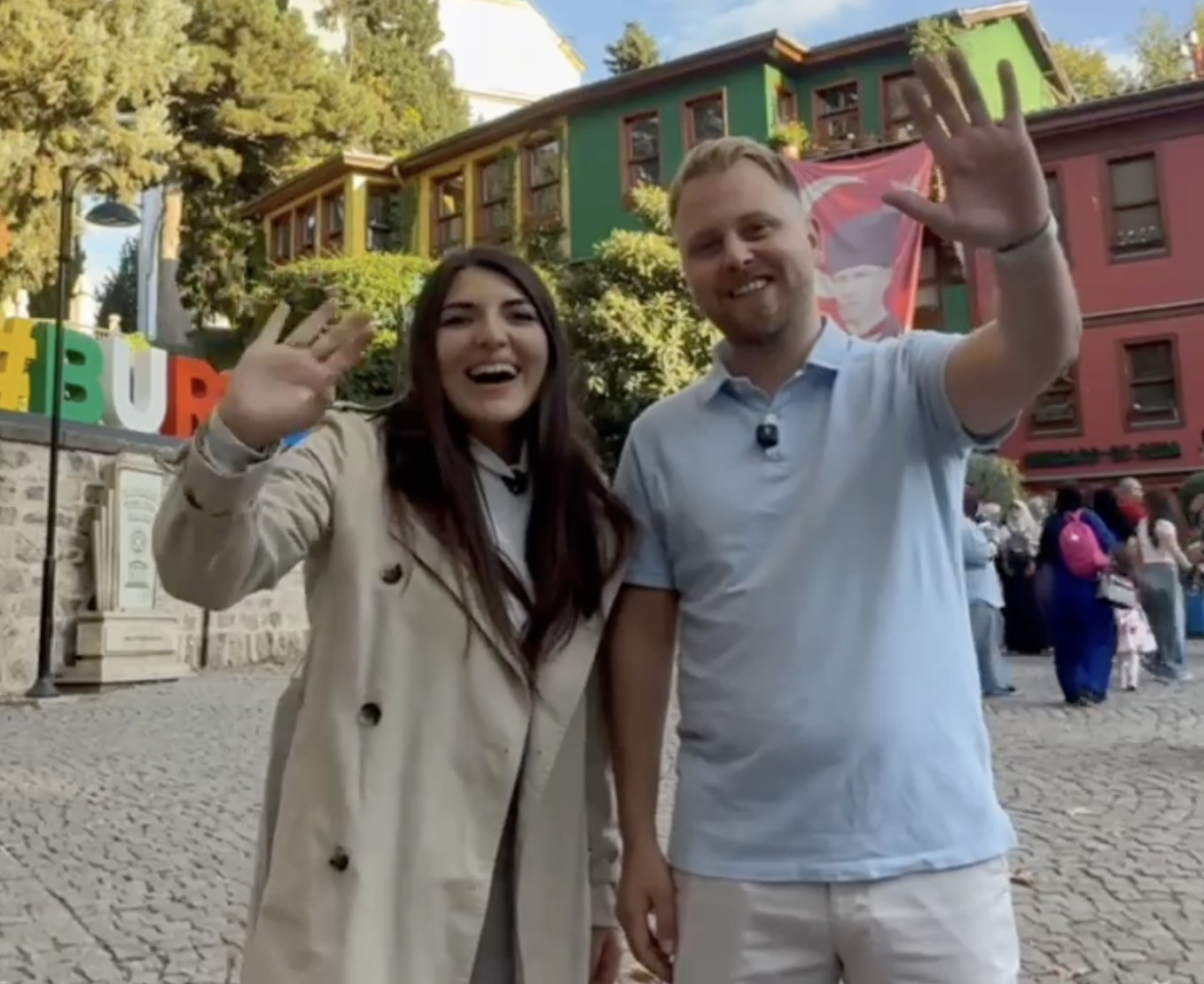 Bennet en Beyza in Turkije